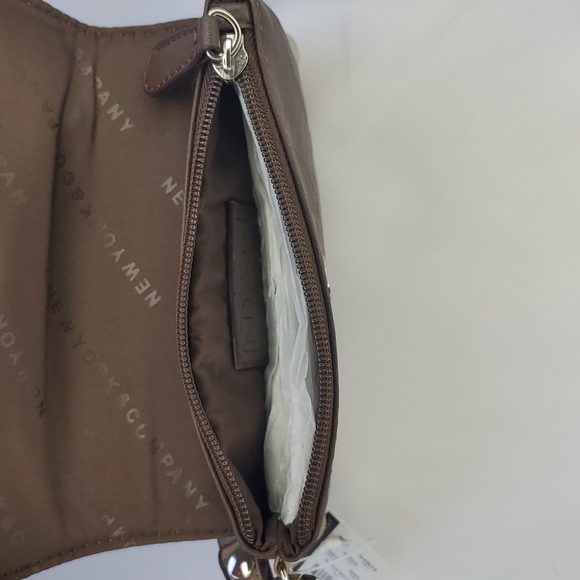 NWT NY&Co Brown Clutch - Picture 4 of 5